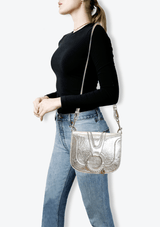 METALLIC HANA SHOULDER BAG