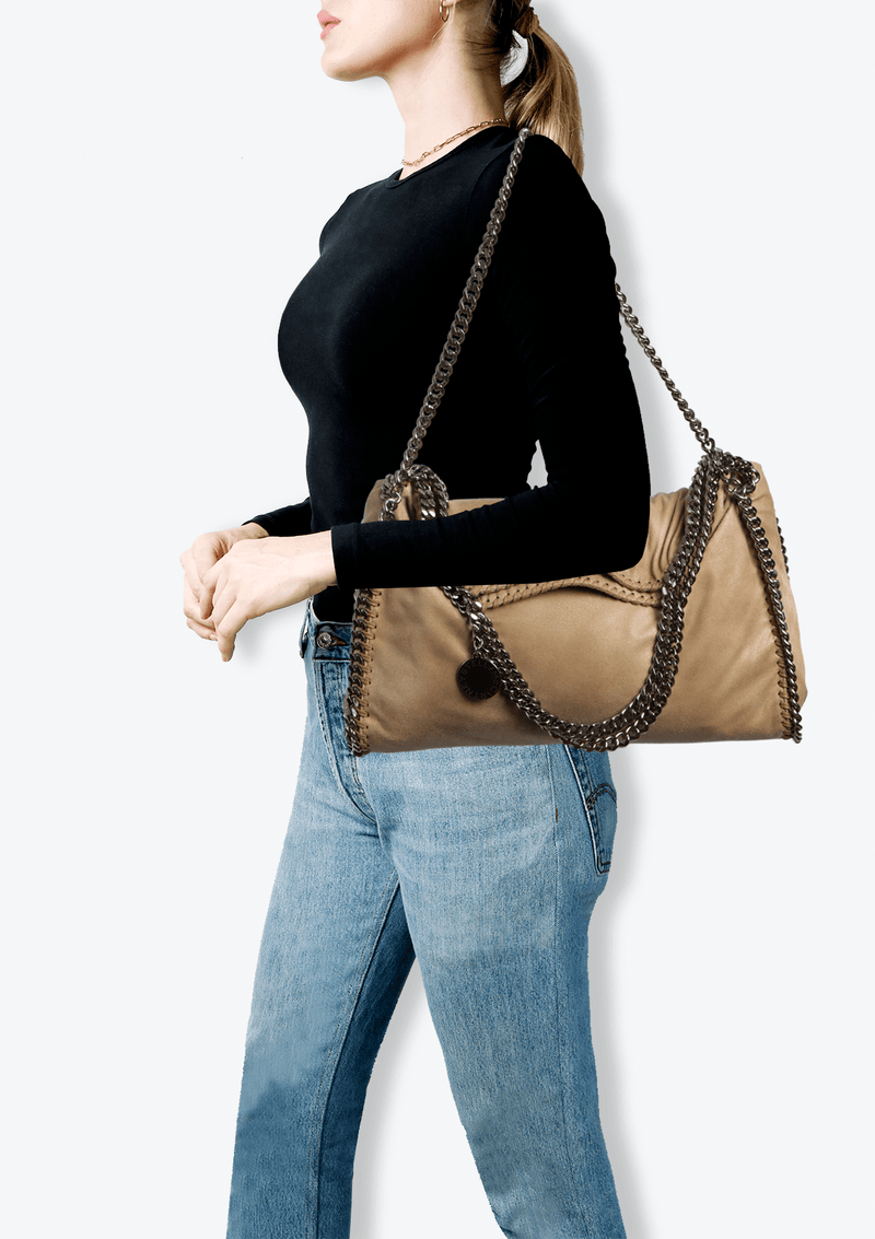 FALABELLA FOLD-OVER TOTE