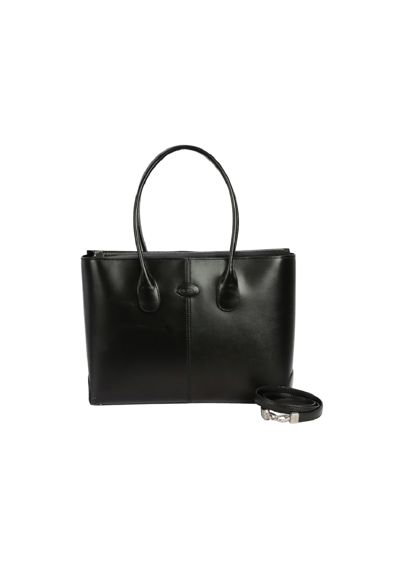 LEATHER D-BAG