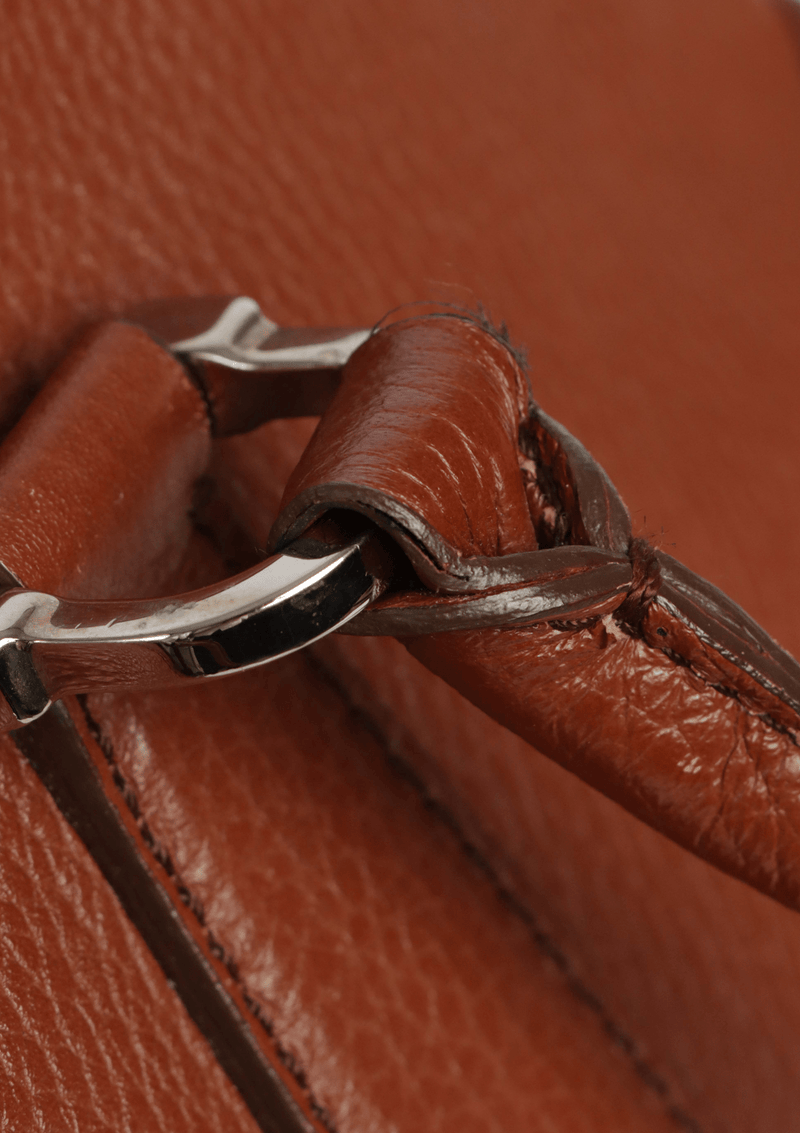 LEATHER HANDLE BAG