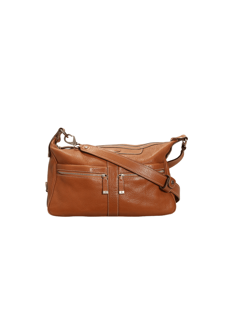 LEATHER SHOULDER BAG