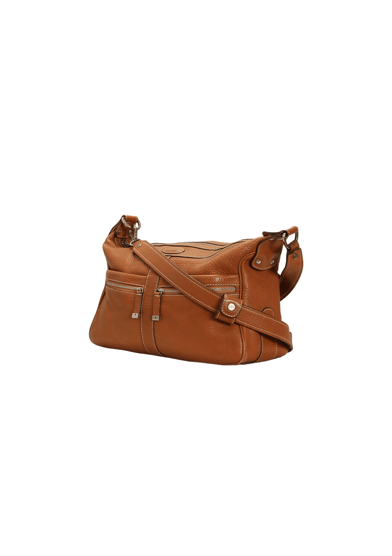 LEATHER SHOULDER BAG