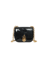 LEATHER CHAIN-LINK BAG
