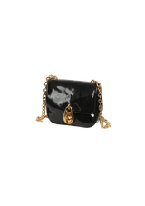 LEATHER CHAIN-LINK BAG