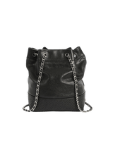 LEATHER BUCKET BAG