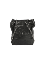 LEATHER BUCKET BAG