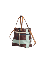 LEATHER BUCKET BAG