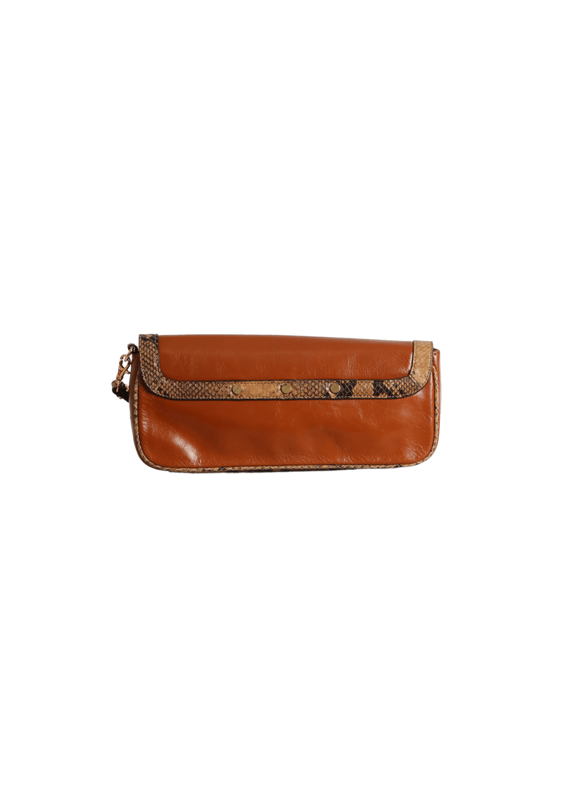 LEATHER CLUTCH