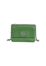 LEATHER FLAP BAG