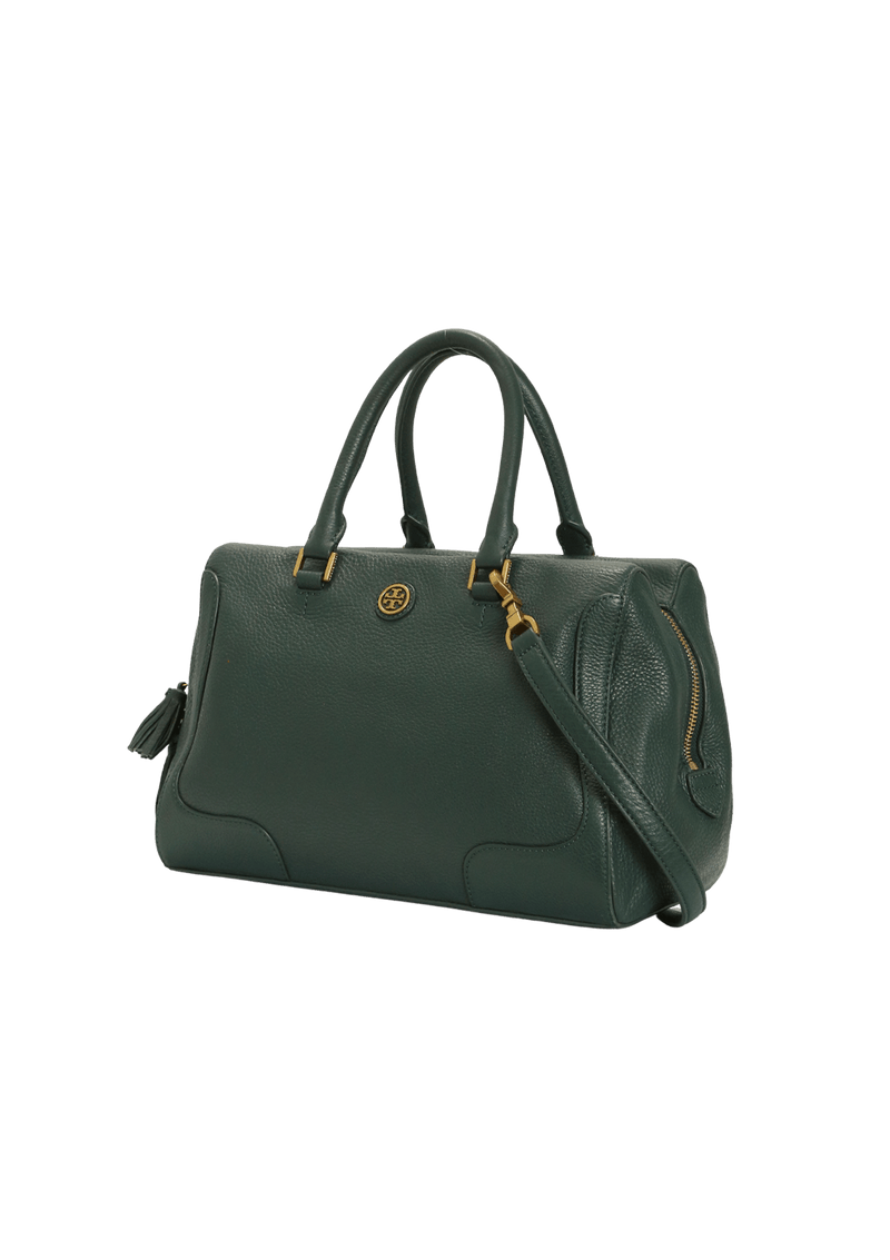 LEATHER SATCHEL BAG