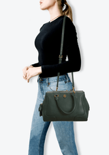 LEATHER SATCHEL BAG