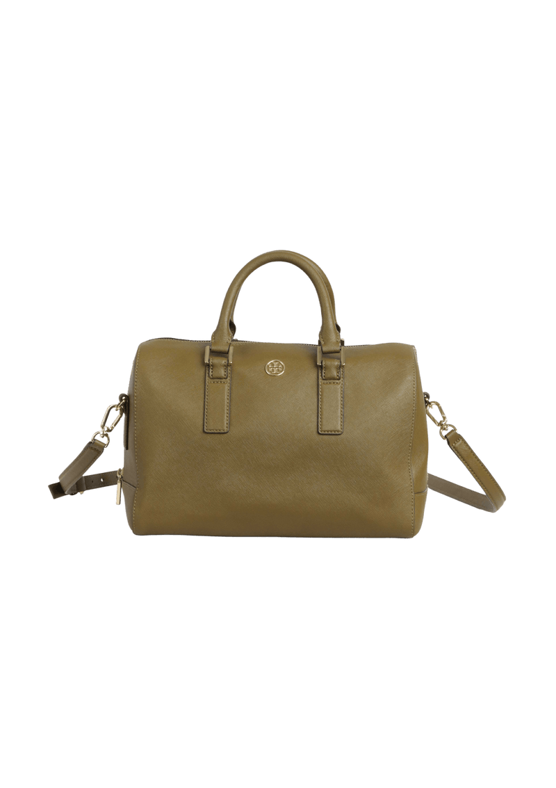 LEATHER SATCHEL BAG