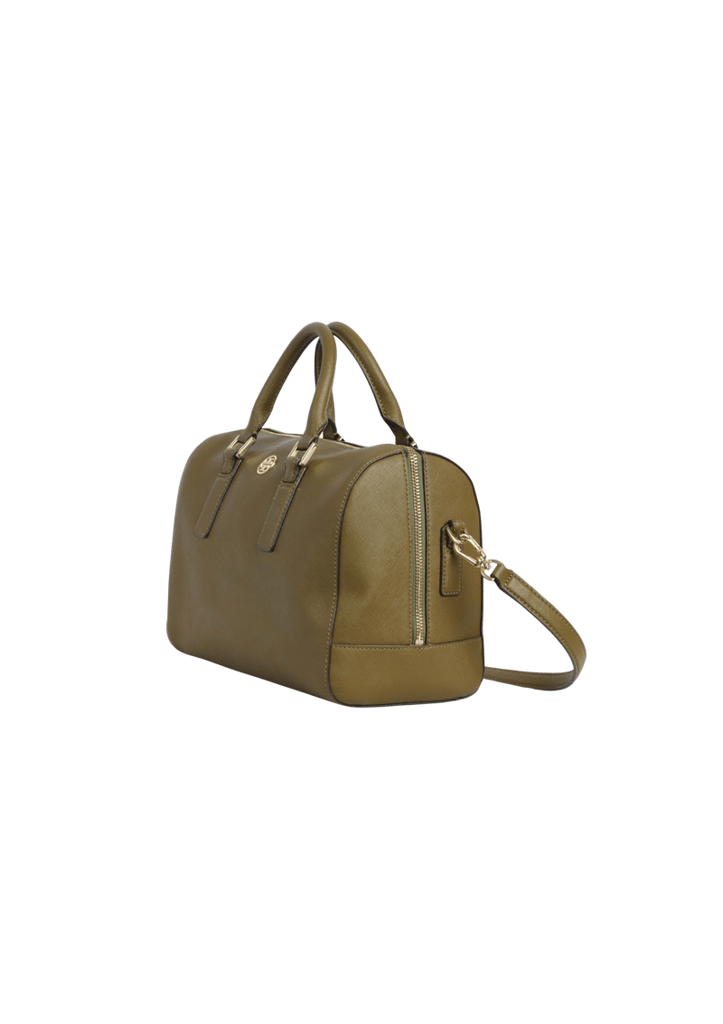 LEATHER SATCHEL BAG