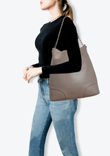 LEATHER SHOULDER BAG