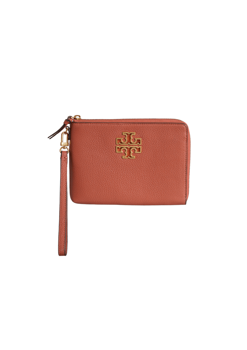 LEATHER WRISTLET