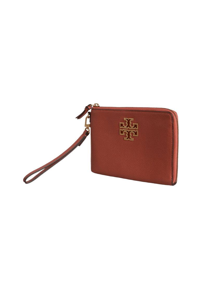 LEATHER WRISTLET