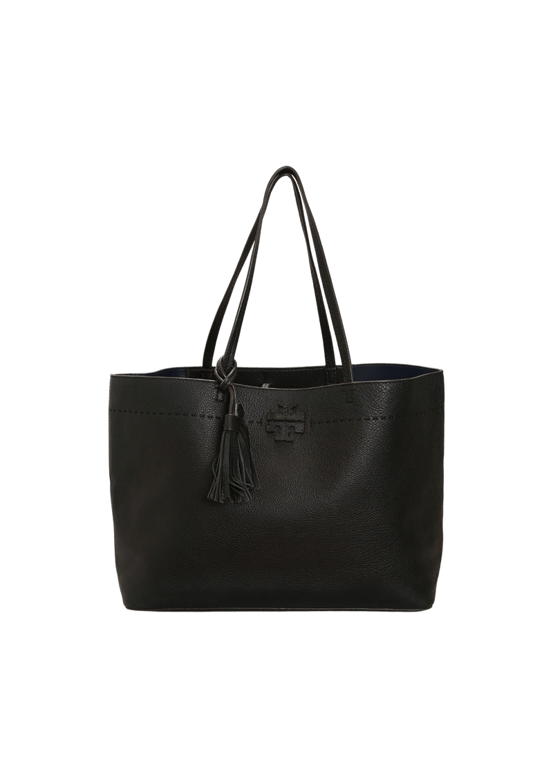 MCGRAW LEATHER TOTE