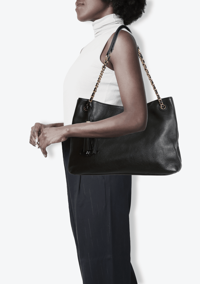 MERCER LEATHER TOTE