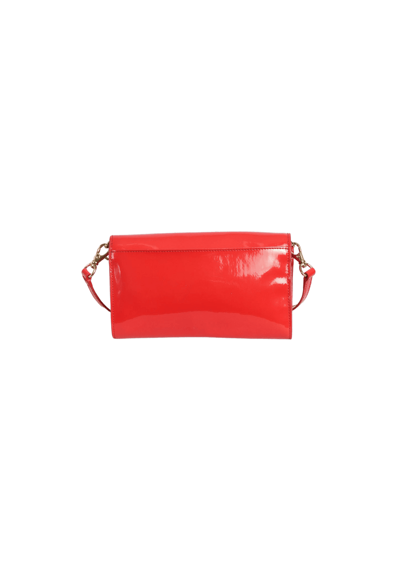 PATENT LEATHER CROSSBODY BAG