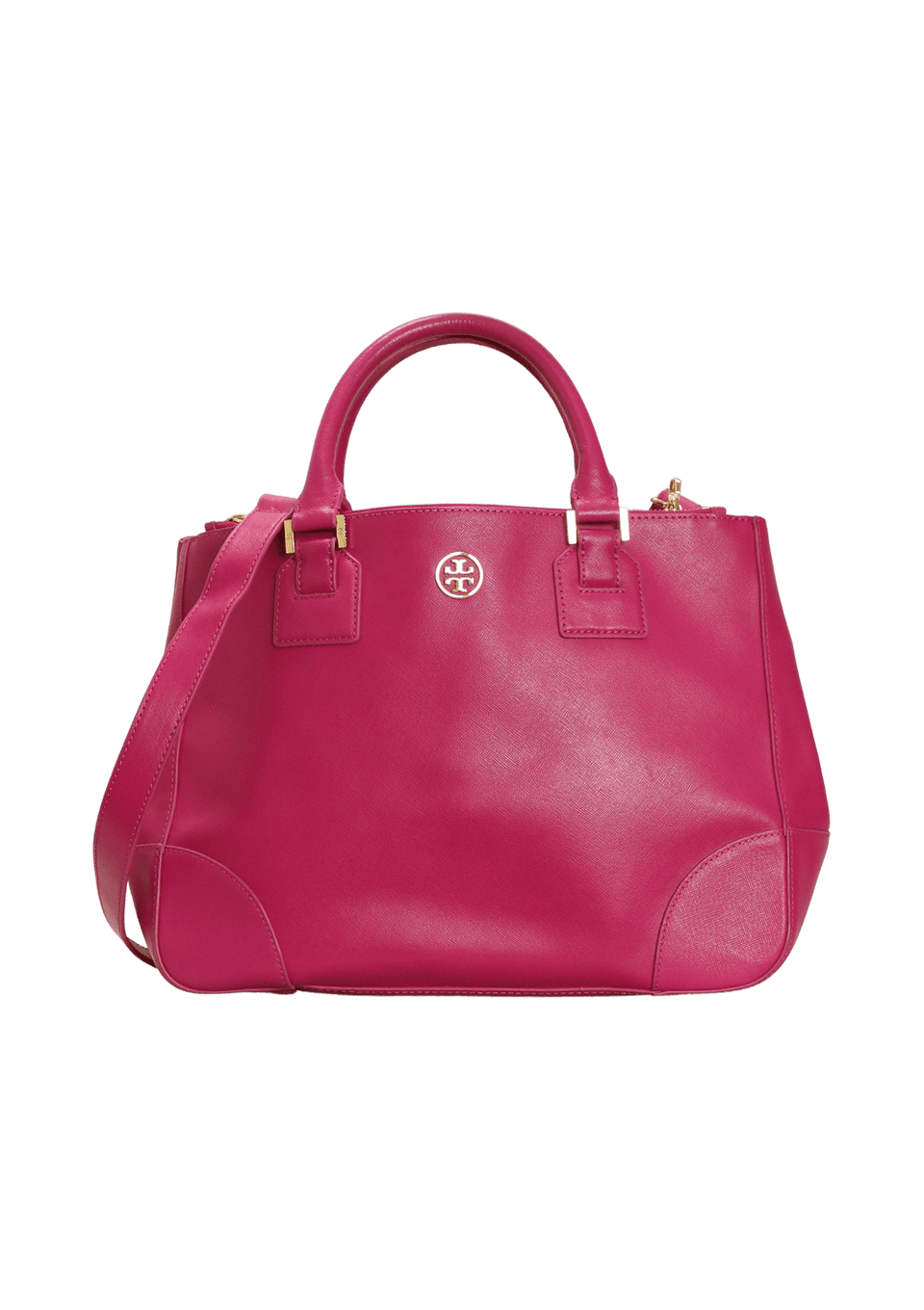 Tory Burch Robinson small トート ピンク BOLSA TORY BURCH ROBINSON DOUBLE ZIP BAG ROSA ORIGINAL – Gringa