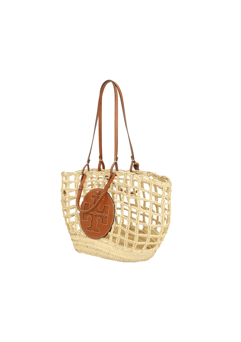 STRAW BASKET TOTE