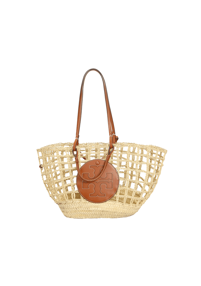 STRAW BASKET TOTE