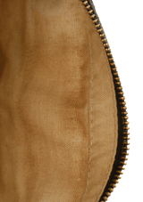 STUDDED VET TAN BAG