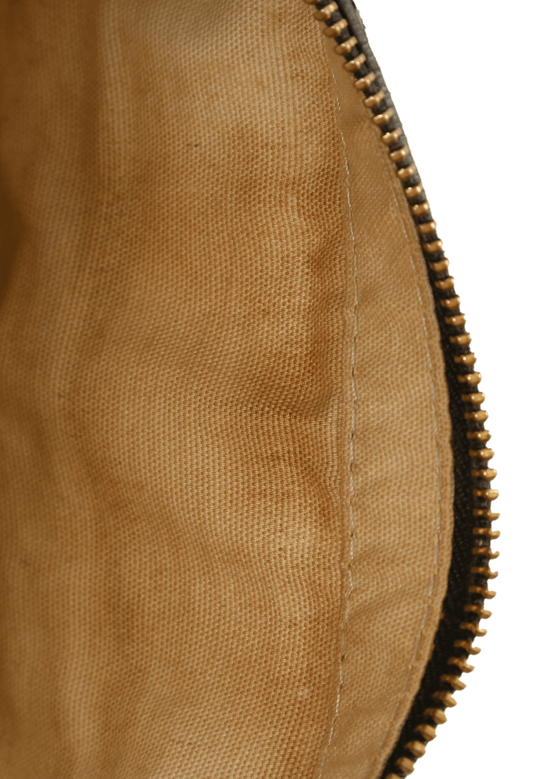 STUDDED VET TAN BAG