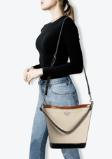 TRICOLOR BUCKET BAG