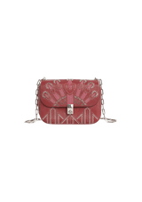 LOVE BLADE EMBELLISHED BAG