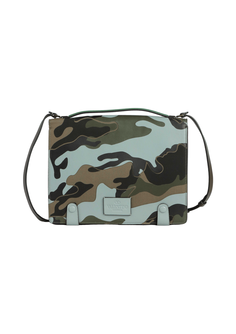 CAMOUFLAGE FLAP BAG