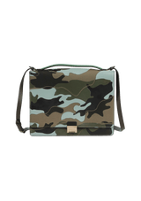 CAMOUFLAGE FLAP BAG