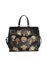 FLORAL JOYLOCK SATCHEL BAG