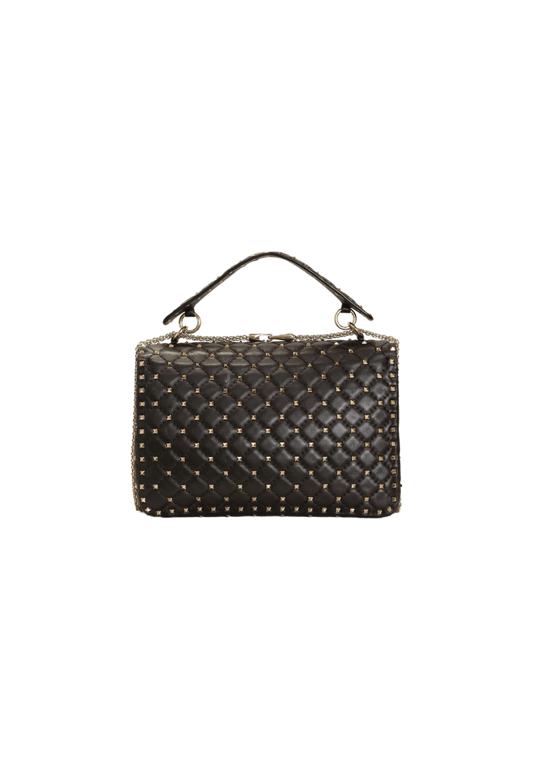 LARGE ROCKSTUD SPIKE FLAP BAG