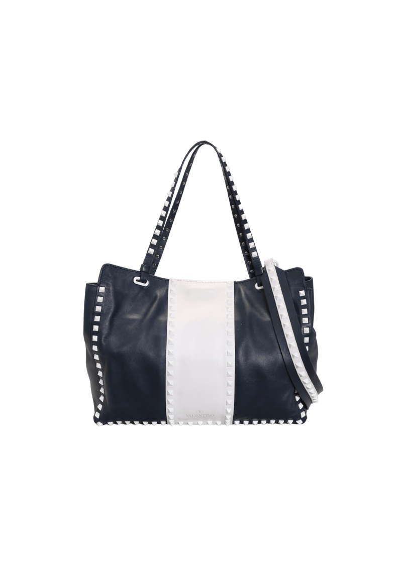 MEDIUM FREE ROCKSTUD BICOLOR TOTE