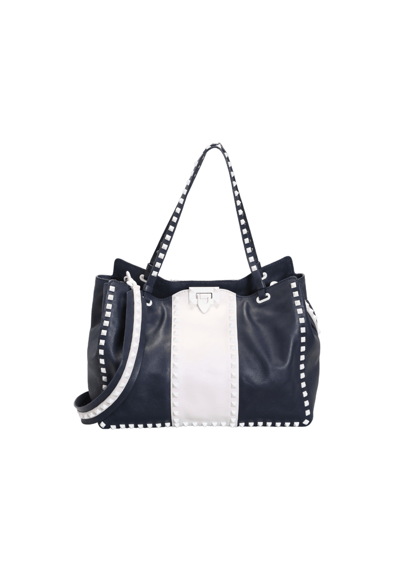 MEDIUM FREE ROCKSTUD BICOLOR TOTE