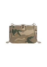 MEDIUM GLAM LOCK BAG