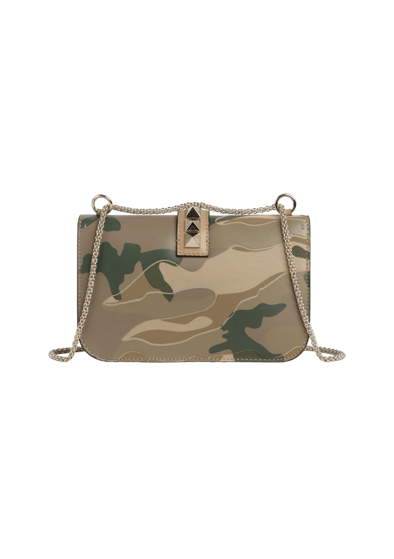 MEDIUM GLAM LOCK BAG