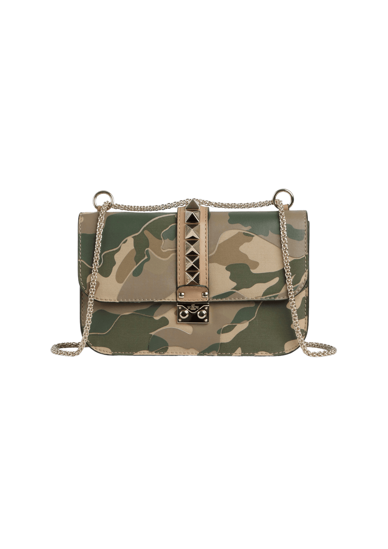 MEDIUM GLAM LOCK BAG