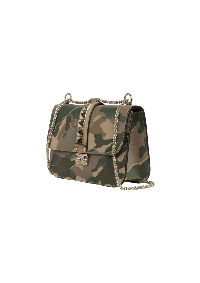 MEDIUM GLAM LOCK BAG