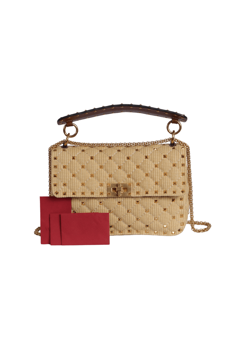 MEDIUM ROCKSTUD SPIKE FLAP BAG