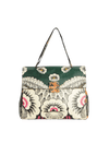 MIME FLORAL TOP HANDLE BAG