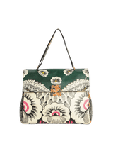 MIME FLORAL TOP HANDLE BAG