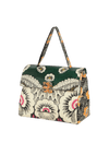 MIME FLORAL TOP HANDLE BAG