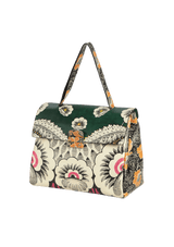 MIME FLORAL TOP HANDLE BAG