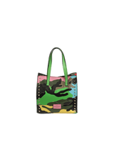MINI ROCKSTUD CAMOUFLAGE TOTE BAG