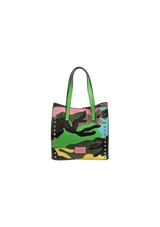 MINI ROCKSTUD CAMOUFLAGE TOTE BAG