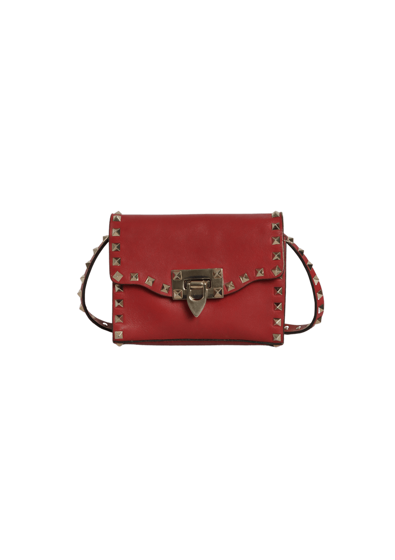 MINI ROCKSTUD FLIP LOCK FLAP BAG