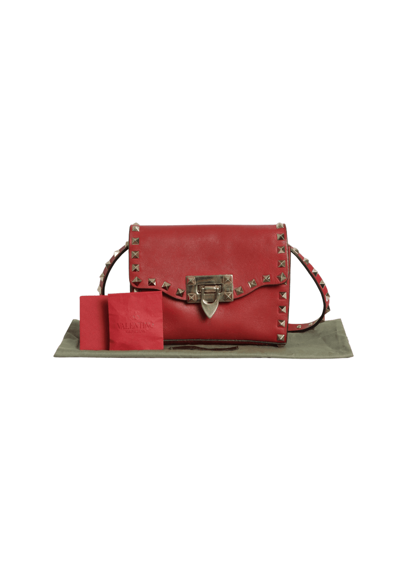 MINI ROCKSTUD FLIP LOCK FLAP BAG