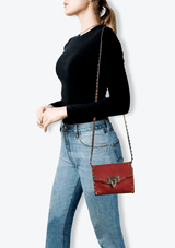 MINI ROCKSTUD FLIP LOCK FLAP BAG